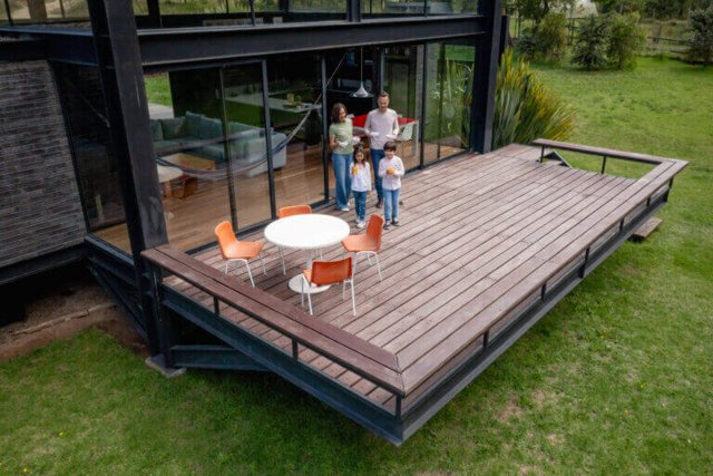 residential deck installation