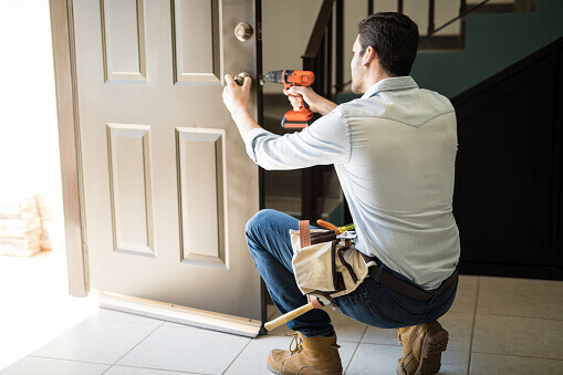 residential door installation