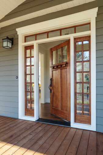 residential exterior door installation